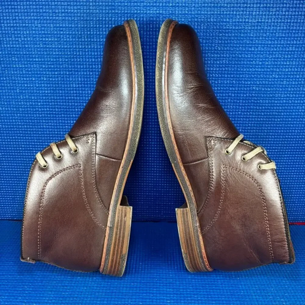 🔴 Chaps Parson Chukka Boots Men`s Size 10M Brown Casual Shoes 96-36017